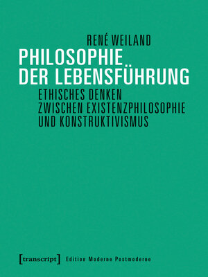 cover image of Philosophie der Lebensführung